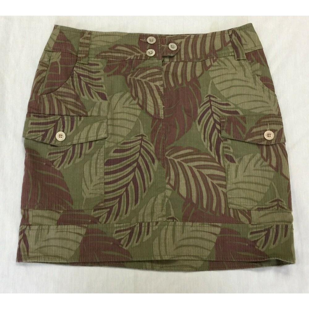AXCESS A LIZ CLAIBORNE STRETCH WOMENS CARGO SKIRT SIZE 6